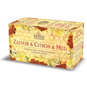 Zázvor & Citrón & Med